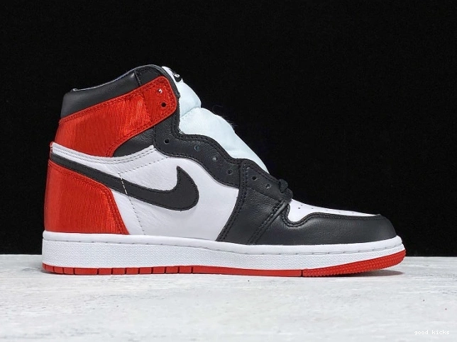 Cheap High Satin CD0461-016 Air Retro Black Jordan 1 Toe 0724
